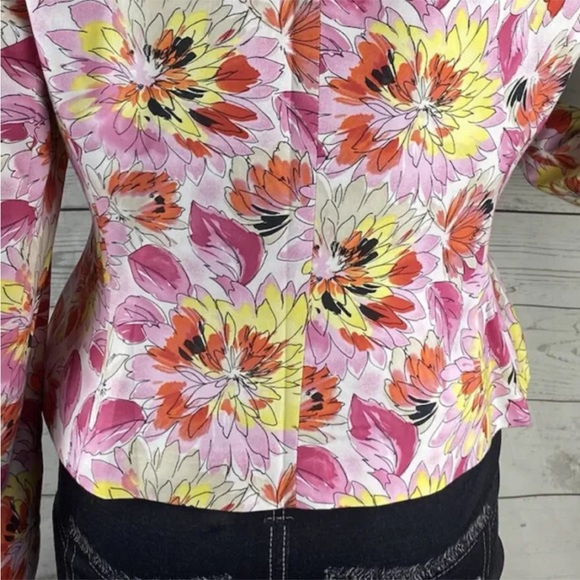Jones New York Floral Jacket - Picture 11 of 12